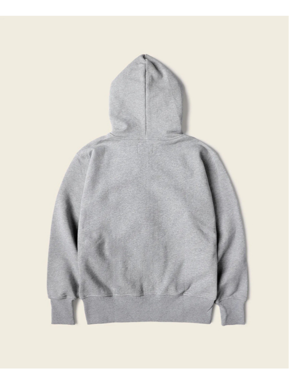 17.5 oz Terry Cloth Zip-Up Hoodie Gray Bronson Non Stock Mfg. Co. 42 - Picture 4 of 7